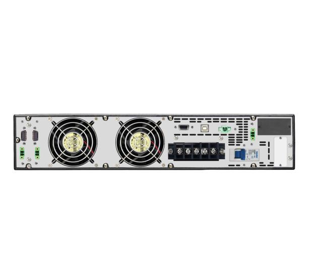 POWERWALKER UPS ON-LINE 6000VA RMG PF1 złącze teminalowe IN/OUT, 2U+ Baterie3U LCD VFI 6000 RMG - 1148452 - zdjęcie 2